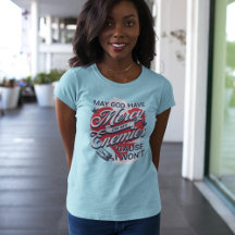 Retro Grappige zin God Hebben Barmhartigheid Vijan