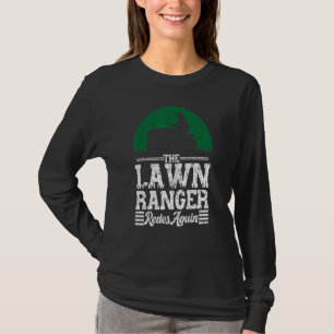 Retro grasmaaier maaien grasmaaier Ranger Rides AG T-shirt
