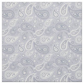 Retro Gray Paisley Pattern Stof (Swatch)