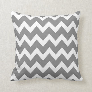 Retro GRAY Zig Zag Pattern Kussen