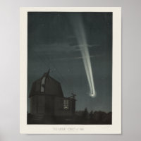  Retro Great Comet Astronomie