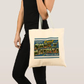 Retro Great Smoky Mountains Tote Bag (Voorkant (product))
