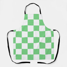 Retro Green Chessboard Checkerboard Tegel Y2K