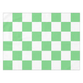 Retro Green Chessboard Checkerboard Tegel Y2K Tafelkleed (Voorkant (Horizontaal))