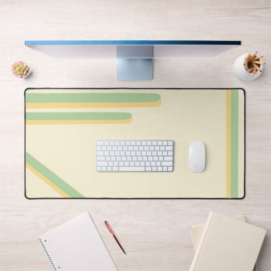 Retro Green Desk Mat (Kantoor 1)