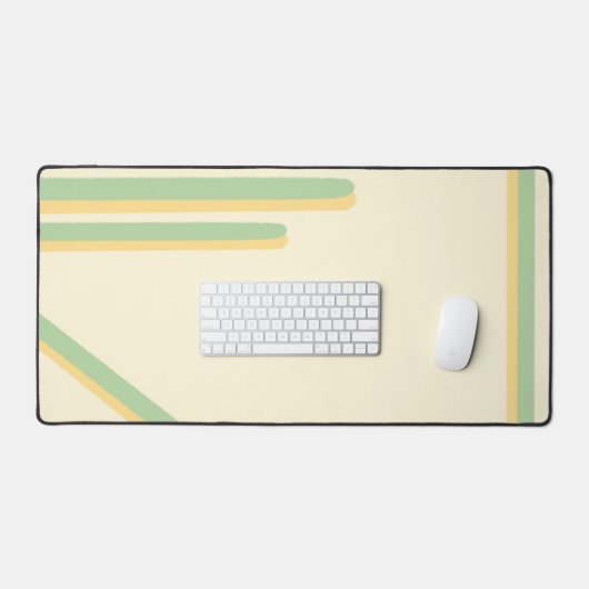 Retro Green Desk Mat (Keyboard & Muis)