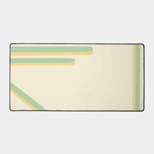 Retro Green Desk Mat (Voorkant)