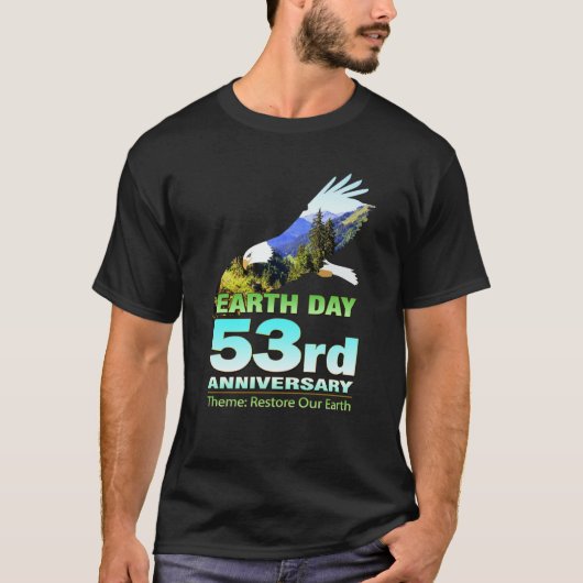 Retro Green Eco Friendly for Earth Day 2023 Awaren T-shirt (Voorkant)