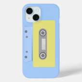 Retro Green en Blue Cassettebandje Case-Mate iPhone Case (Achterkant)