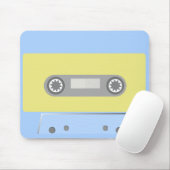 Retro Green en Blue Cassettebandje Muismat (Met muis)