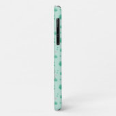 Retro Green Flowers Case-Mate iPhone Case (Achterkant/links)
