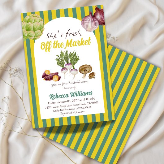 Retro Green Fresh van het Vrijgezellenfeest van de Kaart