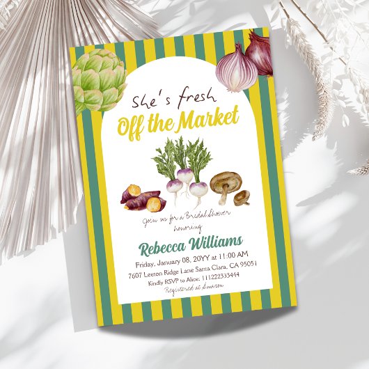 Retro Green Fresh van het Vrijgezellenfeest van de Kaart