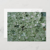 Retro Green Marble Stone Textern Pattern Briefkaart (Voorkant / Achterkant)