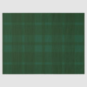 Retro Green Plaid Whimsical Christmas  Tissuepapier (Voorkant)