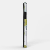 Retro Green Poppies Flowers Pattern Case-Mate iPhone Case (Achterkant/rechts)