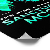 Retro Green Quote The Rise And Fall Of Sanctuary M Poster (Hoek)