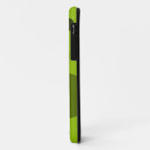 Retro Green-Stippen Case-Mate iPhone Case (Achterkant/links)