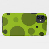 Retro Green-Stippen Case-Mate iPhone Case (Achterkant (horizontaal))