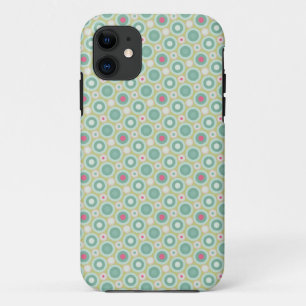 Retro Green-Stippen Case-Mate iPhone Case