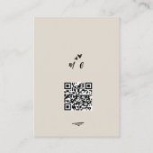 Retro Grey Hand Drawn Illustrated The Details  Informatiekaartje (Achterkant)