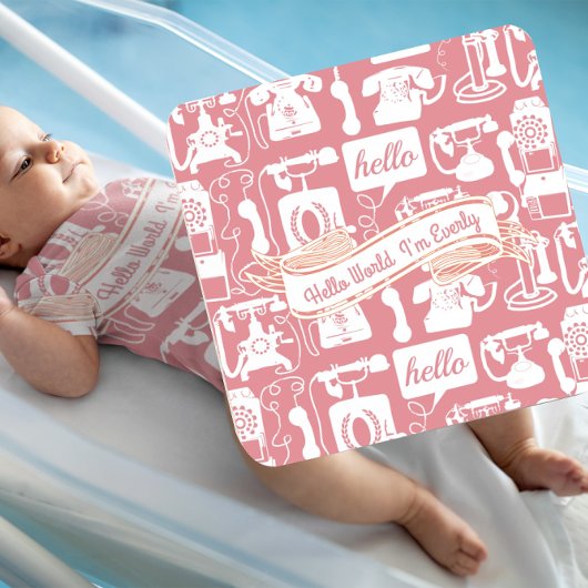 Retro Grey of om het even welk patroon van de Tele Onderzetter