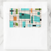 Retro Grid & Starbursts Stickers (Tas)