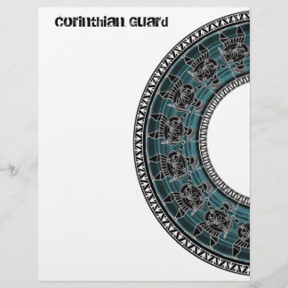 Retro Griekse schijf