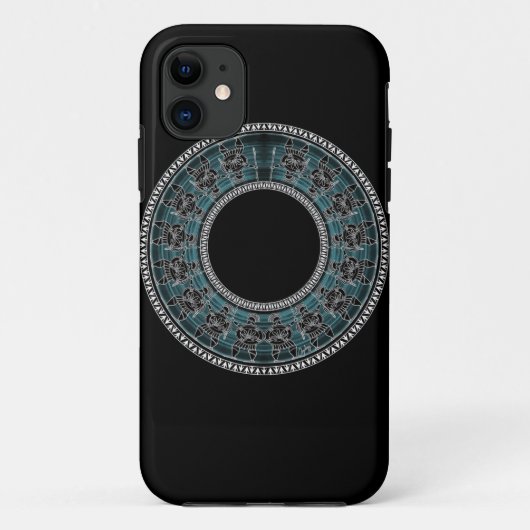 Retro Griekse schijf Case-Mate iPhone Case (Achterkant)