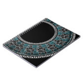 Retro Griekse schijf Notitieboek (Linkerzijde)