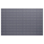 Retro Grijs Scandi Bloemenprint Stof (Yard (91,4 cm))