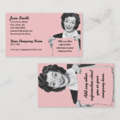 Retro Grin Visitekaartje (Voorkant / Achterkant)