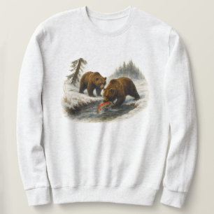 Retro Grizzlyberen Wildernis Scene - Negentiger ja Trui