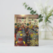 Retro Grocery Store Coupon Clipper's cadeautjes Briefkaart (Staand voorkant)