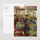 Retro Grocery Store Coupon Clipper's cadeautjes Briefkaart (Voorkant / Achterkant)