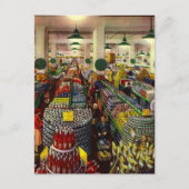 Retro Grocery Store Coupon Clipper's cadeautjes Briefkaart (Voorkant)