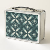 Retro groene geometrische patroon (Achterkant)