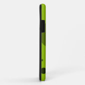 Retro groene stippen Case-Mate iPhone case (Achterkant/rechts)