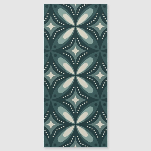 retro groene vormen (Voorkant)