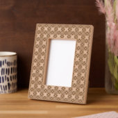 retro groene vormen gegraveerde lijstjes (Links)