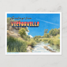 Retro “Groeten uit Victorville “