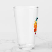 Retro Grooms Man Bachelor Party Weddenschap Beer P Glas (Rechts)