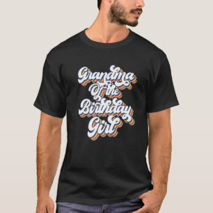 Retro grootmoeder van de geboorte-meisje-Matchin T-shirt