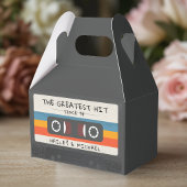 Retro Grootste Hit Cassettebandje Bruiloft Bedankdoosjes