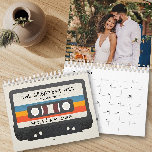  Retro Grootste Hit Cassettebandje Foto Kalender