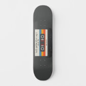 Retro Grootste Hit Cassettebandje Persoonlijk Skateboard (Voorkant)