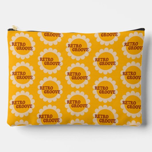Retro Groove Accessory Pouch Etui (Voorkant)