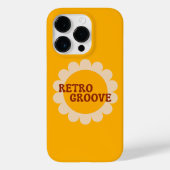 Retro Groove Case-Mate iPhone Case (Achterkant)