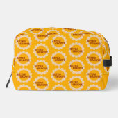 Retro Groove Dopp Kit Toilettasje (Achterkant)