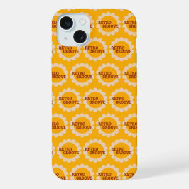 Retro Groove Hoesje iPhone 15 Plus Case